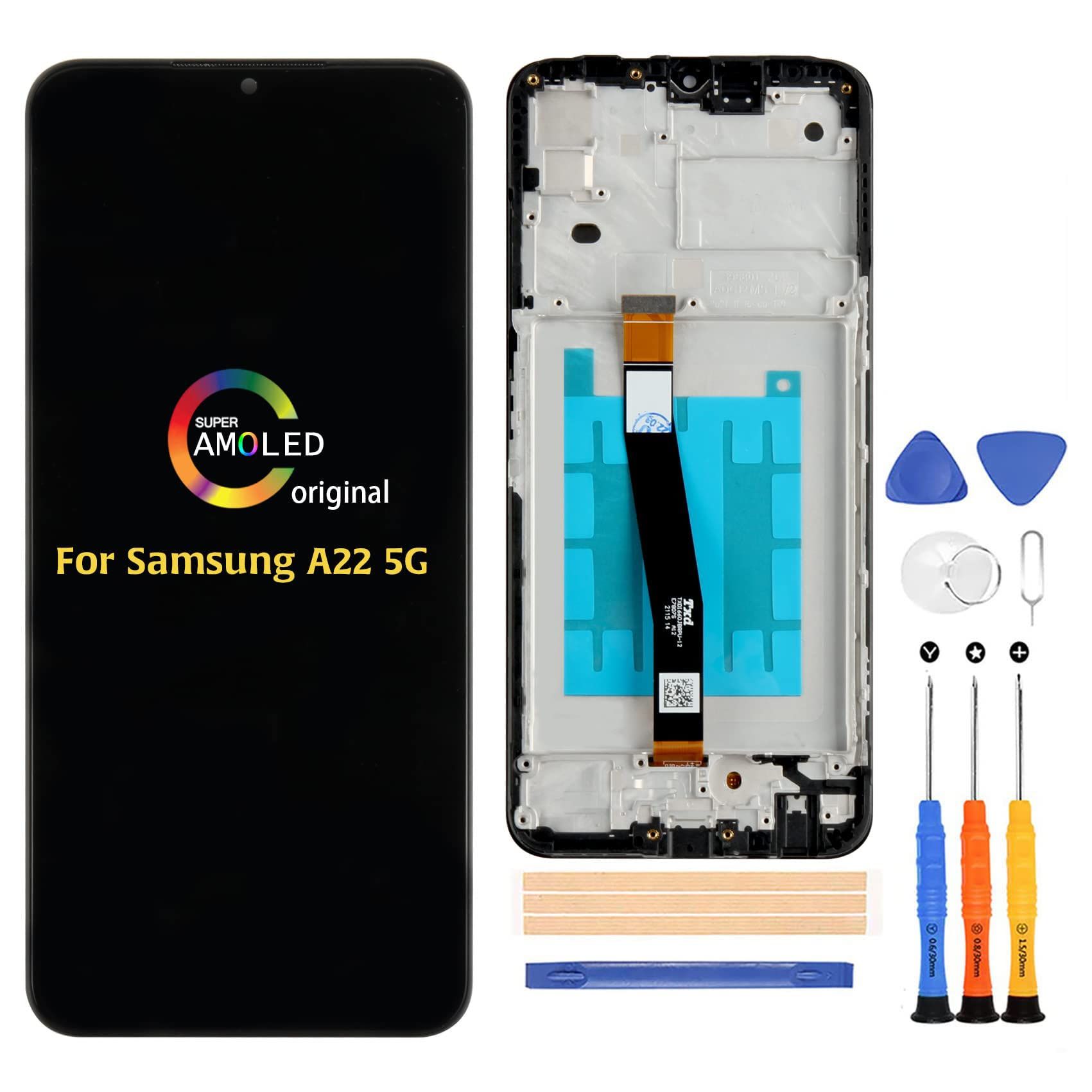 Samsung Galaxy A22 5G SM-A225F Dokunmatik LCD Ekran