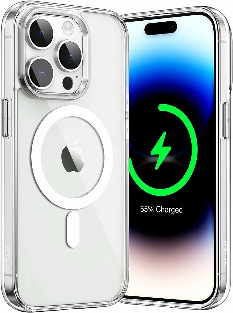 iPhone 14 serisi 14 / pro / plus / pro max MagSafe yüksek kalite şeffaf kılıf