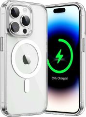 iPhone 14 serisi 14 / pro / plus / pro max MagSafe yüksek kalite şeffaf kılıf